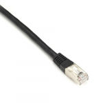 CAT6 250-MHz Patch Cable, Black, 1-ft_noscript