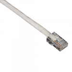 100' CAT5e Patch Cable, Basic Connectors, White