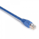 100' CAT5e Patch Cable, Snagless Boots, Blue