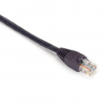 100' CAT5e Patch Cable, Snagless Boots, Purple