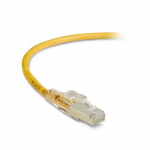 1' CAT6 250-MHz Cable, Yellow_noscript
