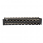 CAT6 Feed-Through Patch Panel, Shielded, 48-Port_noscript