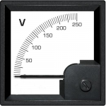 AC DIN Voltmeter 0 to 250V AC