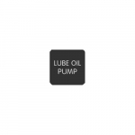 Square Label "Lube Oil Pump"