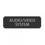 Label "Audio/Video System"_noscript