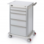 5-Drawer Storage Cart with 3" Casters