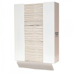 Towel Dispenser, Holds C and Z Fold Towels