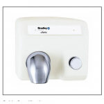 2904 Push-Button Hand Dryer, 10 amps