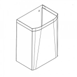 16.5 Gal Surface-Mounted Waste Receptacle_noscript