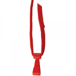0.375" x 34" Security Lanyard, Polyester, Red_noscript