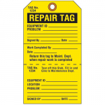7" x 4" Tag "Repair Tag Return This Tag to..."_noscript