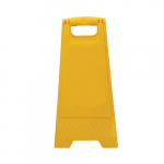 24" x 12" Heavy Duty Floor Stand, Yellow, No Text