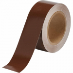 2" x 30Yd Marine Standard Pipe Marker Tape, Brown_noscript