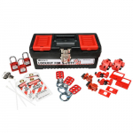 Personal Breaker Lockout Toolbox Kit with 3 Padlocks