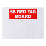 12" x 16" Information Center "5S Red Tag Board"_noscript