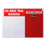 16" x 22" Information Center "5S Red Tag Board"_noscript