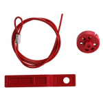 Red Pro-Lock Extra Secure Lockout with out Cable_noscript