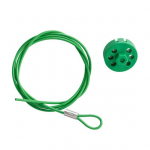 Pro-Lock Extra Secure Lockout with 59" Green Cable_noscript