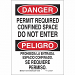 B555 Confined Space Do Not Enter Sign_noscript