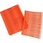 Orange Plastic Padlock Plastic Seal_noscript