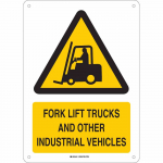 Forklift Trucks and Other Industrial Vehicles Sign_noscript