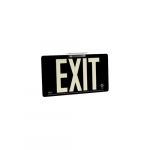"Exit" UL Sign, Double Bracket_noscript