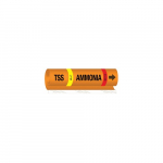 "TSS LIQ Ammonia High" IIAR Pipe Marker
