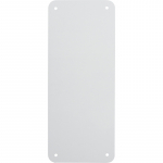 4.25" x 10.25" White Plastic Blank Rigid Panel_noscript