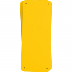 4.25" x 10.25" Yellow Plastic Blank Rigid Panel_noscript