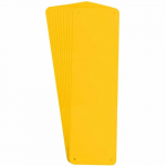 4.25" x 14.25" Yellow Plastic Blank Rigid Panel_noscript
