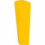2.5" x 10.25" Yellow Plastic Blank Rigid Panel_noscript