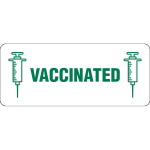 "Vaccinated" Label