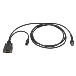 Straight 6' RS232 Cable for Code Readers Asset Tracking_noscript