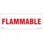 "Flammable" Magnetic Vinyl Safety Sign_noscript