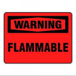 "Flammable" Polyester Warning Label_noscript