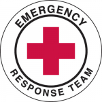 2" Vinyl Emergency Response Team Hard Hat Label_noscript