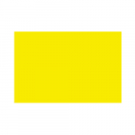 10" x 14" Aluminum Yellow Blank Sign_noscript