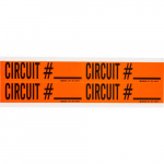 1.125" x 4.125" Vinyl Coated Fabric Circuit # Label_noscript