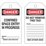 Tag: Danger: Confined Space Entry..._noscript