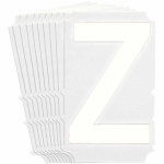 "Z" Label, Letter "3" White Gothic Font Quik-Align_noscript