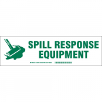 3.5" x 12" Polyester Spill Response Equipment Label_noscript