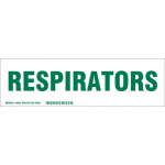 3.5" x 12" Polyester Respirators Label_noscript