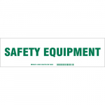 3.5" x 12" Polyester Safety Equipment Label_noscript