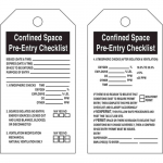 ce Tag: Confined Space Pre-Entry Checklist..._noscript