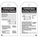 Tag: Confined Space Pre-Entry Checklist..._noscript