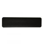 6" Black Plastic Anti-Skid Tape Diecut Cleats_noscript