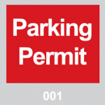 Decal w/ Legend: Parking Permit 001_noscript