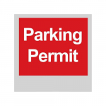 Decal w/ Legend: Parking Permit 101_noscript