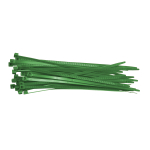 0.14" x 8" Green Nylon Valve Tag Cable Tie