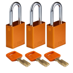 150305 Aluminum Lockout Padlock, Orange_noscript